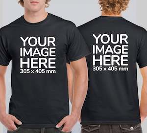 Publishing: Men's T-Shirt - Front & Back