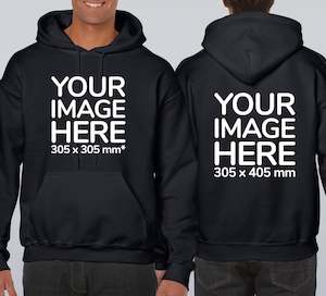 Adult Hoodie - Front and Back