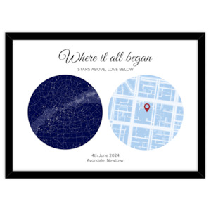 Star & Street Map