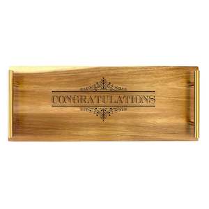 Serving Tray - Large - Congratulations