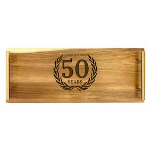 Serving Tray - Large - Anniversary Laurel