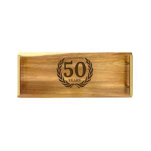 Serving Tray - Small - Anniversary Laurel