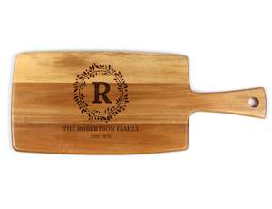 Publishing: Cheese Board - Monogram Family