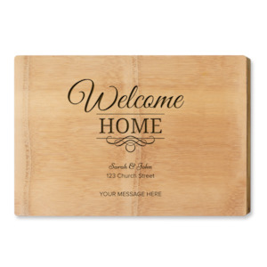 Chopping Board - Premium - Welcome Home