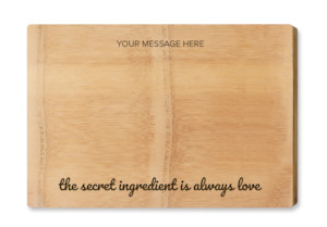 Chopping Board - Premium - Secret Ingredient Love