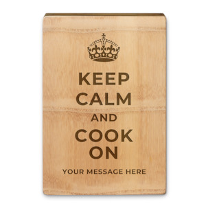 Chopping Board - Premium - Keep Calm