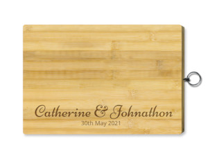 Chopping Board - Standard - Couple With Date