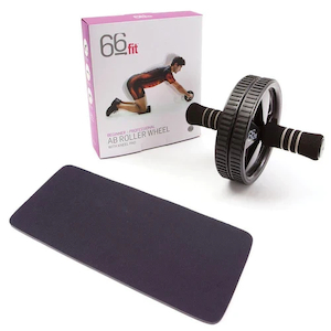 Ab Roller Wheel with Kneel Pad - by 66FIT Physio HQ