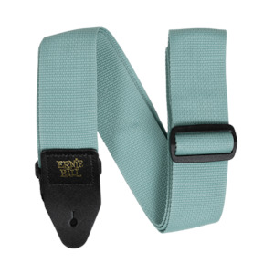 Musical instrument: Ernie Ball Polypro Guitar Strap/Bass Strap - Tidal Green