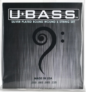 Musical instrument: Kala Silver Plated Round Wound Bass Uke Strings