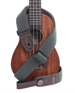 Kala Ukulele Strap, Heather Olive