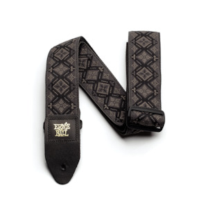 Ernie Ball Guitar Strap, Regal Black Jacquard