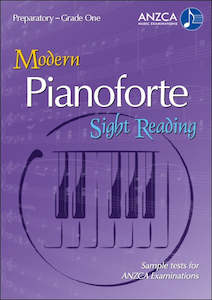 ANZCA Sight Reading Modern Pianoforte, Prep -Grade 1