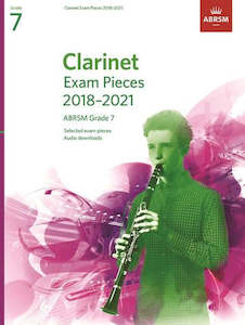 Musical instrument: ABRSM Clarinet Exam Pieces Grade 7 2018-2021