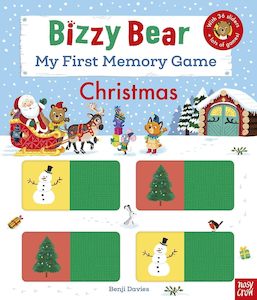 Books: Bizzy Bear: My First Memory Game Book: Christmas