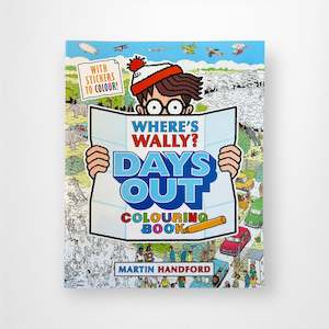 Where's Wally? Days Out: Colouring Book