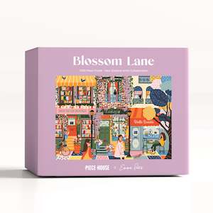 Game: Blossom Lane - 1000 Piece Puzzle