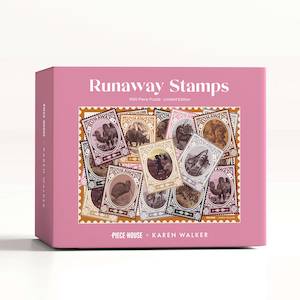 Runaway Stamps - 1000 Piece Puzzle