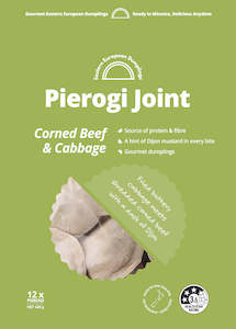 Corned Beef & Cabbage Pierogi