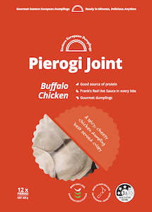 Buffalo Chicken Pierogi