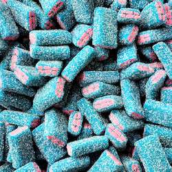 Fini Fizzy Blue Raspberry Bricks