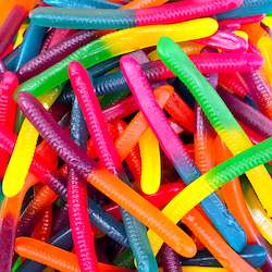 Confectionery: Gummy Gloworms