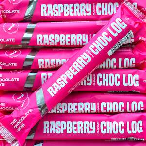 Chocolate Raspberry Log