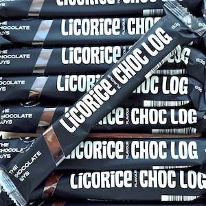 Chocolate Licorice Logs