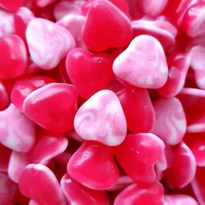 Twist Hearts 250g bag - Seconds