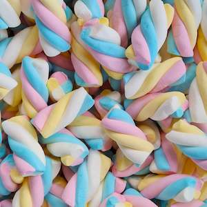 Confectionery: Rainbow Mallow Twists