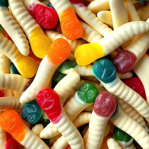 Confectionery: Huhu Grubs