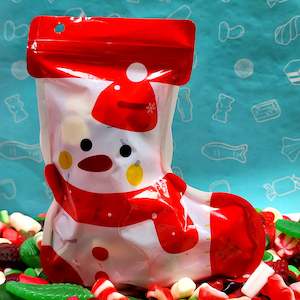 Snowman Stocking Bags