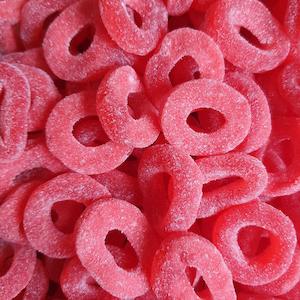 Confectionery: Sour Melon Rings