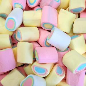 Confectionery: Mallow Rainbow Tubes