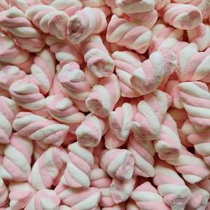 Mini Pink Marshmallow Twists