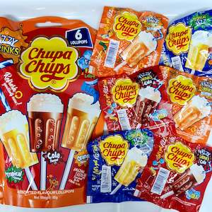 Chupa Chups Fizzy Lollipops