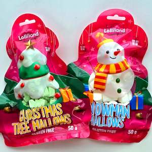 Christmas Marshmallow Bags