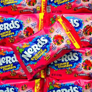 Confectionery: Nerds Gummy Clusters Rainbow