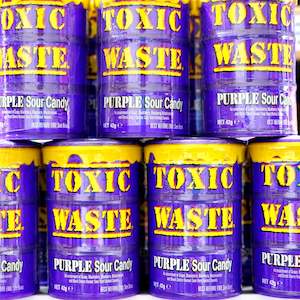 Toxic Waste Sour Candy - Purple