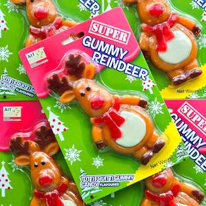 Confectionery: Super Gummy Reindeer