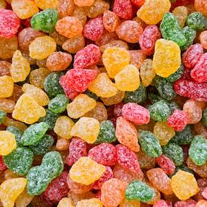 Confectionery: Barnetts Mega Sours - Fruit Pips