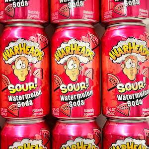 Warheads Sour Watermelon Soda