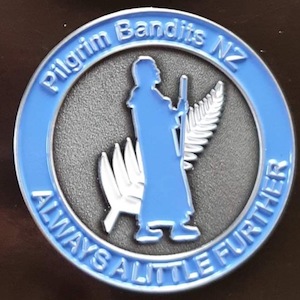 Pilgrim Bandits NZ Challenge Coin