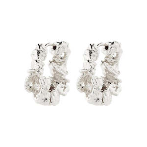 Act Earrings - Silver Plated