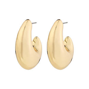 Gold Jewellery: Rory Recycled Earrings - Gold Plated