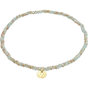 Bracelets: Indie Bracelet - Gold Plated - Blue