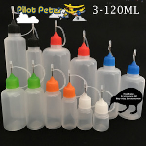 Needle point squeeze bottle for accurate fluid placement. 50 ml