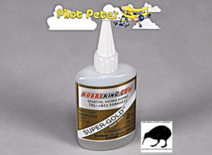 Super Gold Thin Foam Safe 1/2oz CA glue. BSI-121