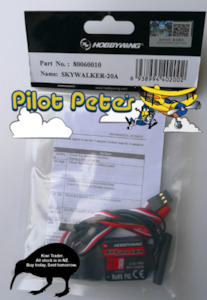 Pet: ESC 20 amp. Genuine Hobbywing Skywalker