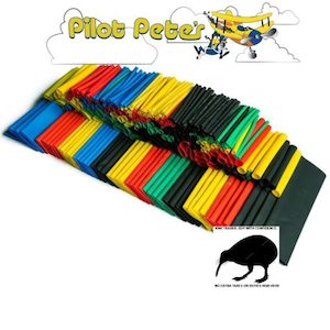 Heatshrink tube 8 sizes 5 colours 328 pcs